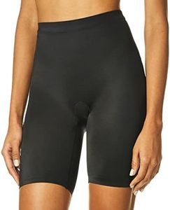 Flexees Women's Maidenform Cover Your Bases Smoothing Slip Short Underwear, Black, X Large