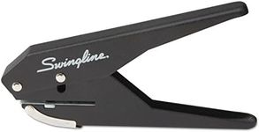 Swingline Low Force 1-Hole Punch, 20-Sheet Capacity, Black (7471174017)