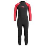 Urban Beach Unisex Youth Urban Beach Full Length Wetsuit, Red, 13-14 years UK