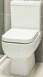 RAK Series 600 Compact Close Coupled Toilet Pan Cistern