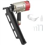 Maxparts Framing Nail Gun NR2190, 21° Aluminum Magazine, Framing Nailer Accepts 2" To 3-1/2" Nails, with Rapid Shooting Engine for Pallet, Crating, Framing, Fencing