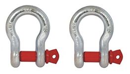 Bow Shackle Alloy Steel GR80 Screw Pin Type G209 - Best Quality for Lifting with Rated Lifting Load CE certified (8.5ton, 2)