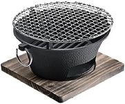 BBQ Charcoal Grill, cast iron charc