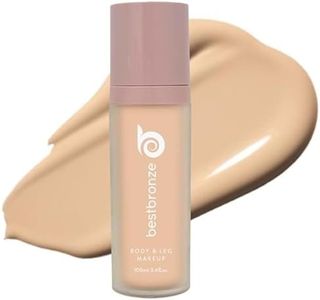 Best Bronze Bombshell Body Makeup - Tattoo Cover Up Makeup & Body Foundation Waterproof - Tattoo Concealer Waterproof for Scars, Varicose Veins Cover Up & Leg Foundation (NC10 Very Fair Beige)
