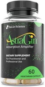Nuliv Science AstraGin Maximum bioavailability Enhancer for pre-Workout Supplements, BCAA and Protein Powder