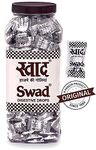 Swad Candy Jar (Digestive & Tangy Indian Masala Flavour Sweet Toffee) Vegan & Gluten Free, 150 Candies Jar