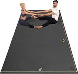 GXMMAT Extra Large Yoga Mat 12'x6'x