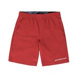 Mossy Oak Men's Standard Gym Shorts with Pockets, Winery, Small
