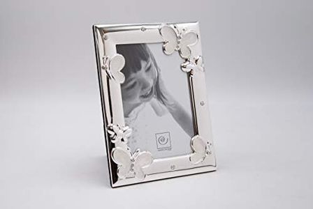 Mascagni 2GA M866 Cornice per foto, metallo, 10 x 15, argento