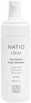 Natio Australia Clear Oil Control Foam Cleanser 150ml - Gentle Cleansing Foam for Clogged Pores, Oily & Acne Prone Skin - Witch Hazel, Willow Bark, Hemp Seed - Made in Australia