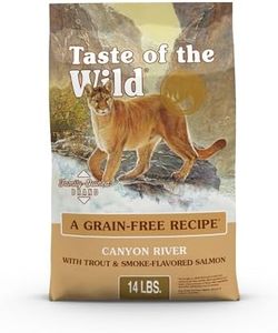 Taste Of The Wild Canyon River Grain-Free Dry Cat Food With Trout & Smoke-Flavored Salmon 14lb