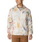 Columbia Men's Flash Forward Windbreaker Print, Chalk Wanderlandia Print, Large