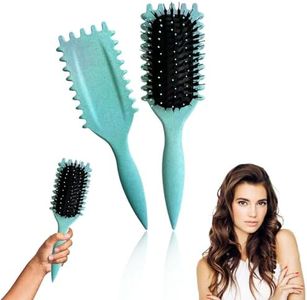 YongSral Bounce Curl Brush, Brosse à Cheveux Rebondissante, Brosse Cheveux Bouclés, Curl Defining Brush, Brosse à Boucles Rebondissantes, pour Démêler, Façonner et Définir les Boucles pour les Femmes