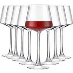 Crystal Wine Glasses Set of 8 Hand 