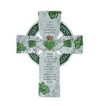 TALPGOD Celtic Cross Irish Blessing Wall Decor,Irish Wall Crosses for Home Decor,Irish Cross Wall Art for Ireland Gifts,Irish Decor Irish Gifts for Men,Celtic Gifts Catholic Cross for Home