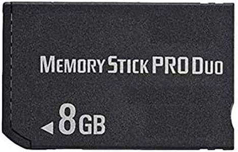 LICHIFIT 8/16/ 32/ 64GB Memory Stick Pro Duo Memory Card Thumb Drive Flash Drive Bulk for Sony PSP 2000 3000 High-Speed Black