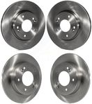 Front Rear Disc Brake Rotors Kit Re
