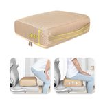 Booster Seat Cushion Extra Thick Chair Foam Cushion for Elderly Adult Booster Seat Elevation Pillow Extra Firm Riser Supportive Lift Chair Cushion Lift Pads for Home, Couch, Patio, Office Seats