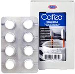 Urnex Cafiza Espresso Machine Cleaning Tablets - 8 Count - Safe On Keurig Delonghi Nespresso Ninja Hamilton Beach Mr Coffee Bruan Etc