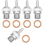 ShareGoo RC Glow Plug #3 N3 Medium Hot Spark Nitro Engine Parts 70117 for Traxxas Kyosho Redcat HPI HSP 1/8 1/10 RC Car Truck Buggy (5Pack)