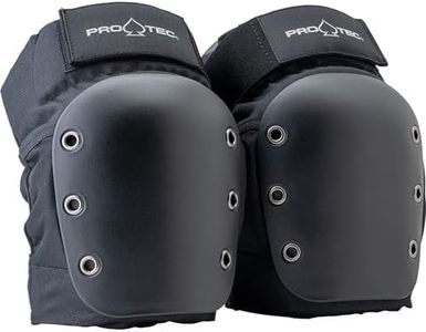 Pro-Tec Street Knee Pad JR Open Back Pads - Black