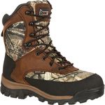 Rocky Shoes and Boots Core Comfort 8 inch Wide Insulated Boot Mossy Oak Infinity, 9