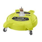 RYOBI 18 in. 4200 PSI Quick Connect Pressure Washer Surface Cleaner for Gas Pressure Washers with Caster Wheels Green