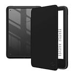 Fintie Hybrid Slim Case for All-New Kindle (11th Generation, 2022 Release) - Shockproof Cover Transparent Back Shell with Auto Sleep/Wake (NOT fit Kindle Paperwhite or Kindle Oasis), Black