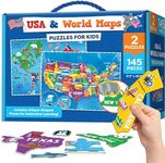 Puzzles for Kids Ages 4-6-8-145pcs 