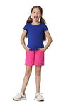 Van Heusen Girls T-Shirt - 100% Cotton - Ultra Soft, Round Neck, Short Sleeve_56404_Sodalite Blue_11-12 Years