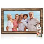 Canupdog 16 Inch Large Digital Photo Frame, Digital Picture Frame with 32GB Storage Wall Mountable, Auto-Rotate, Motion Sensor Share Photo Video via App