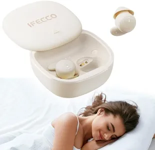 IFECCO Invisible Sleep Earbuds,Small Bluetooth Sleep Headphones for Side Sleepers,Sleepbuds Comfortable Noise Blocking,IPX6 Waterproof Wireless Headphones for Sleeping,Sport