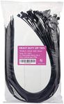 Large Zip Ties Heavy Duty Big Cable Ties Extra Long Tie Wraps Black 26 Inch 60 Pieces