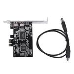 PCI-Express Card, Bewinner PCI-E PCI Express FireWire 1394a IEEE 1394 Controller Card with Firewire Cable 800Mbps Controller Card-FireWire with IEEE 1394-1995 for High Performance Serial Bus