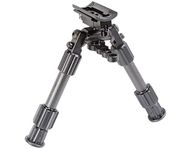 Caldwell Accumax Premium Carbon Fiber Sling Swivel Stud Bipod 9" - 13" with Twist Lock Quick-Deployment Legs for Long Gun Rifle for Tactical Shooting Range and Sport