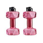 jeerbly 2 PCS Water Weights for Pool Exercise Set,Water Aerobic Equipment Aquatic Dumbbells,Pool Weights for Water Exercise,Water Dumbells Pool Resistance