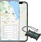 GPSBob 5 Year 4G 12/24v Wired GPS Tracker, All Inclusive, No Monthly Fees, No Subscriptions, One Off Fee, 5 Years Service Included, Car, Van, Truck, Caravan, RV, Plug and Play