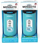 Thermacell Patio Shield Mosquito Repeller (2-Pack Bundle); Includes 24-Hour Refill & 6 Repellent Mats; Highly Effective Mosquito Repellent for Patio; Bug Spray Alternative