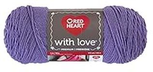Red Heart Love Yarn-Lilac, Multicol
