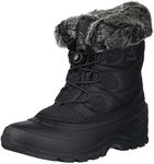 Kamik Women's Momentum L2 Snow Boot, Black, 8