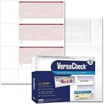 VersaCheck Secure Checks - 750 Blank Business or Personal Wallet Checks - Blue Prestige - 250 Sheets Form #3001-3 Per Sheet