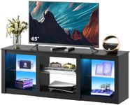 WLIVE TV Stand for 65 Inch TV, Ente