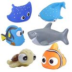 Finding Dory Nemo Bath Squirters Bath Toys for Baby &Toddler Toys Shower and Swimming 6Pcs