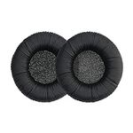 kwmobile Headphone Covers (2x) - Compatible with Sennheiser PX200 / PX100 - Black