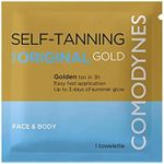 Comodynes Self-Tanning Natural + Uniform Colour Towelette Pack of 8