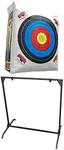 Morrell Supreme Range NASP Adult Field Point Archery Bag Target and HME Products Bowhunting 30 Inch Practice Shooting Bag Target Stand