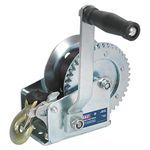 Sealey Gww1200M Geared Hand Winch 540Kg Capacity with Webbing Strap