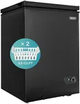 EUHOMY 3.5 Cu.Ft Chest Freezer with