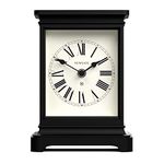 NEWGATE® Time Lord Mantel Clock Perfect Addition to the Bedroom, Office or Living Room (Black)