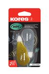 Kores - Mouse Correction Tape - Mini Metallic Style, Roll On Correction, Tape Roller, Instant Correction, 5m x 4,2mm - Back to School Supplies, Strong Correction Tape - Pack of 1